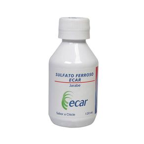SULFATO FERROSO JARABE FRASCO 120 ML