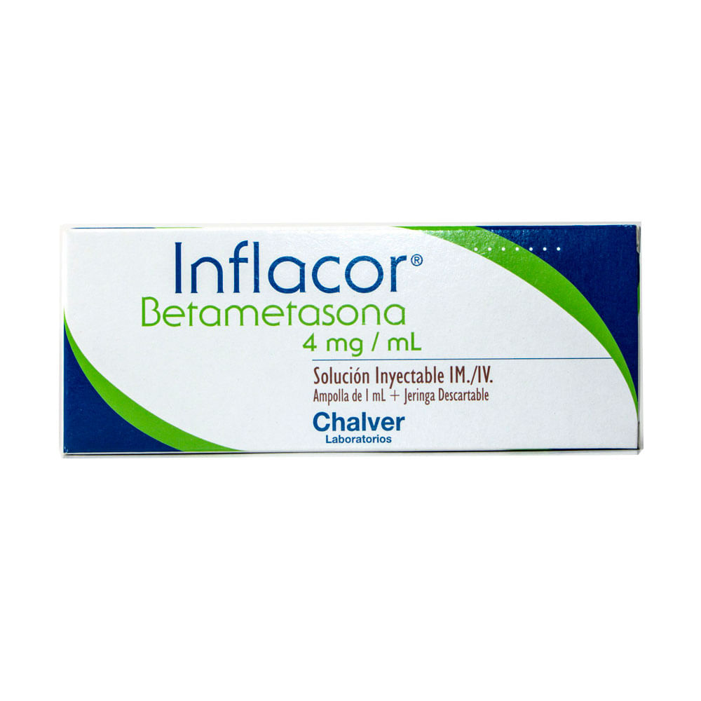 INFLACOR AMPOLLA 4 MG CAJA 1 X 1 ML