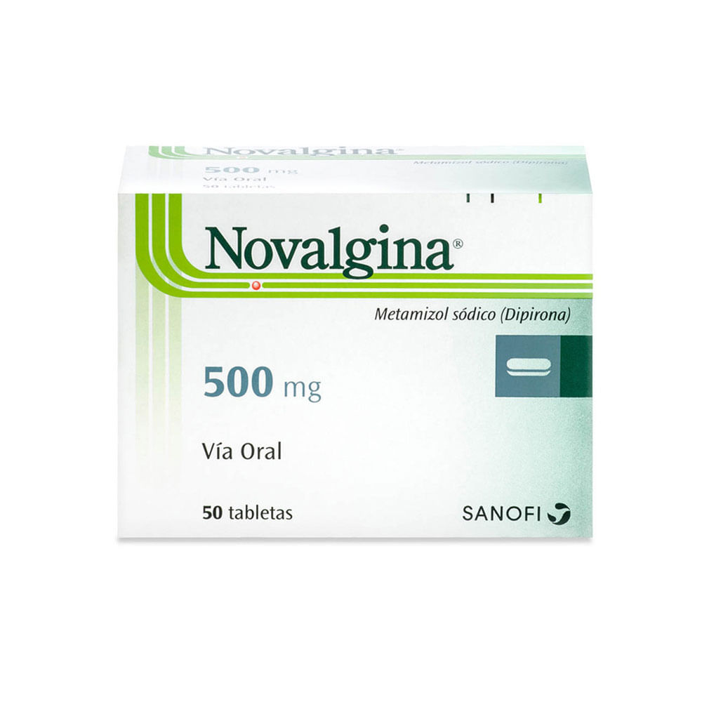 NOVALGINA TABLETAS 500 MG