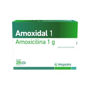 AMOXIDAL TABLETAS 1 G