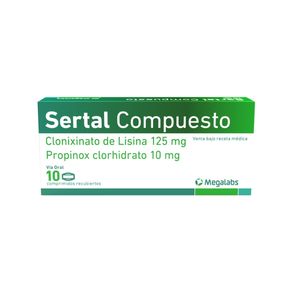 SERTAL COMPUESTO COMPRIMIDOS