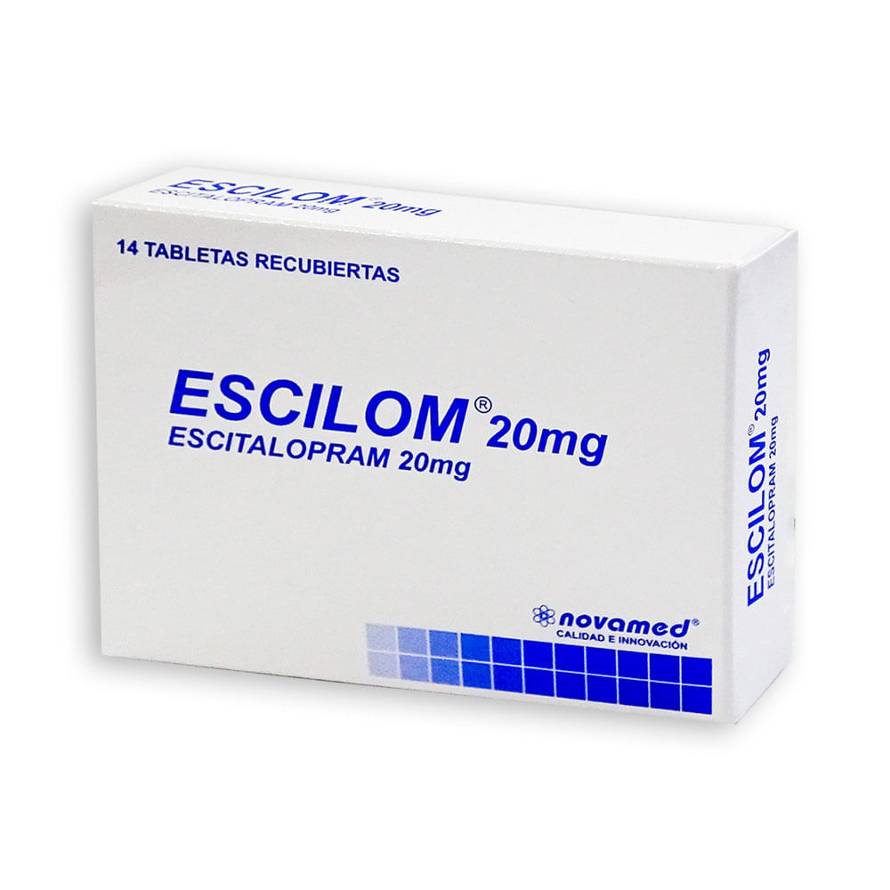 ESCILOM TABLETAS CUBIERTAS 20 MG