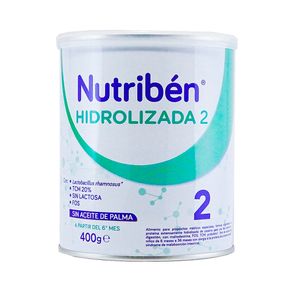 NUTRIBEN HIDROLIZADA 2 POLVO LATA 400 G