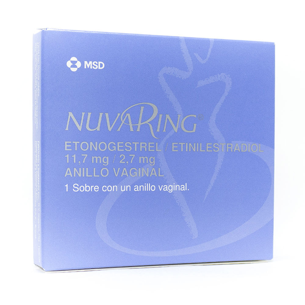 NUVARING VAGINAL (CF) ANILLO CAJA X 1 UND