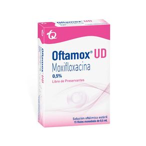 OFTAMOX UD SOLUCION OFTALMICA 5 MG CAJA X 15 UNDS