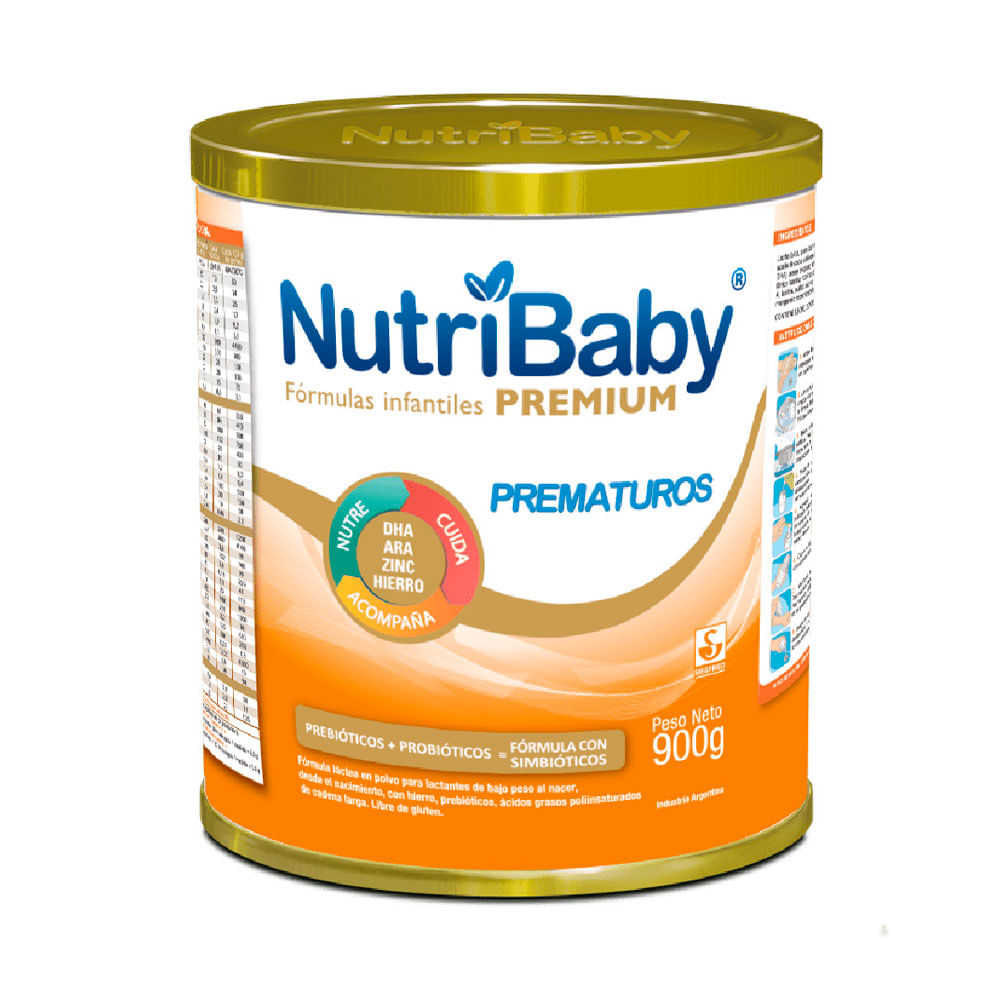 NUTRIBABY PREMATUROS POLVO LATA 900 G