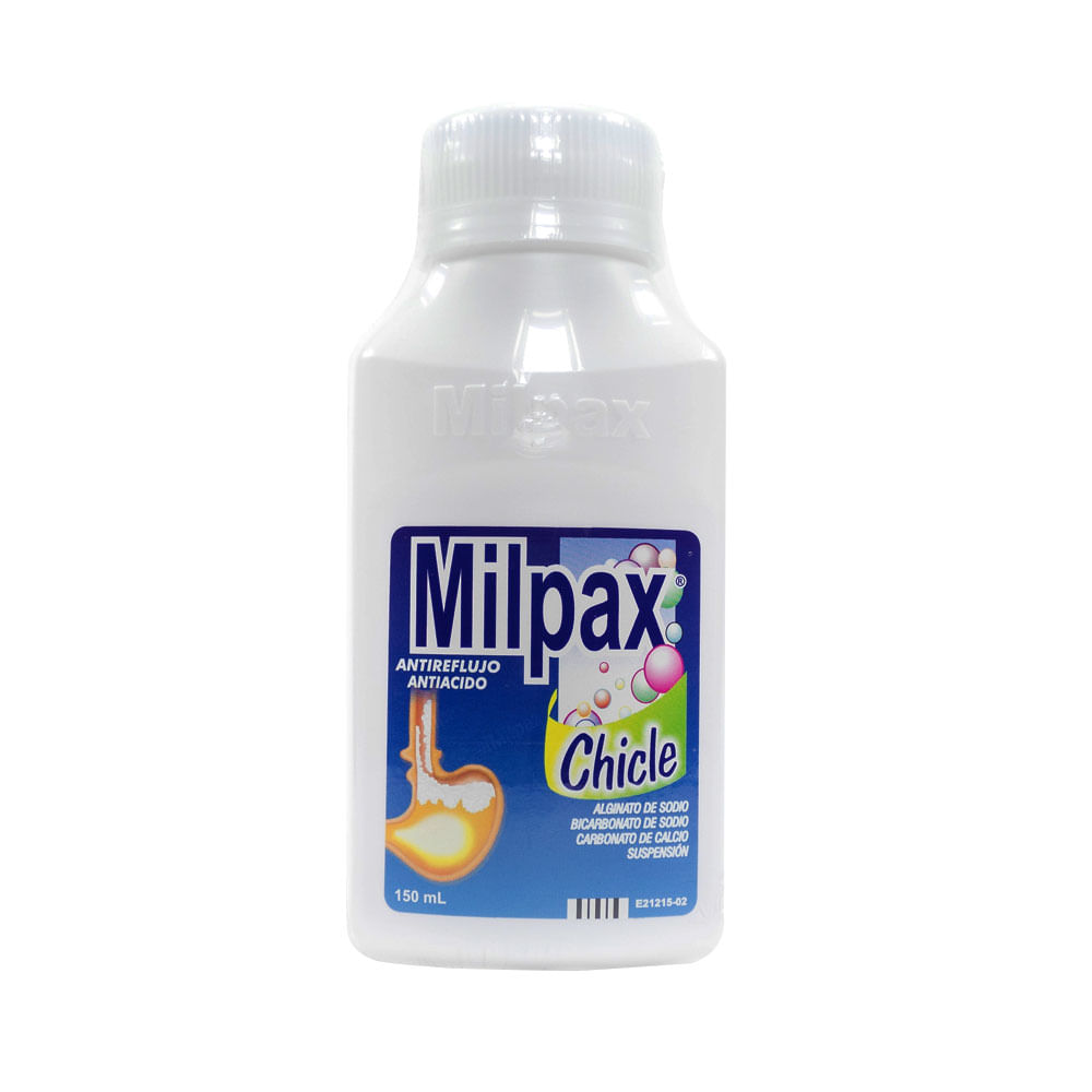 MILPAX SUSPENSION CHICLE FRASCO 150 ML