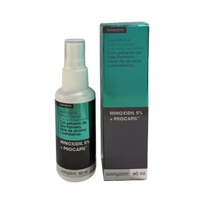 MINOXIDIL 5% + PROCAPIL LIQUIDO FRASCO 60 ML