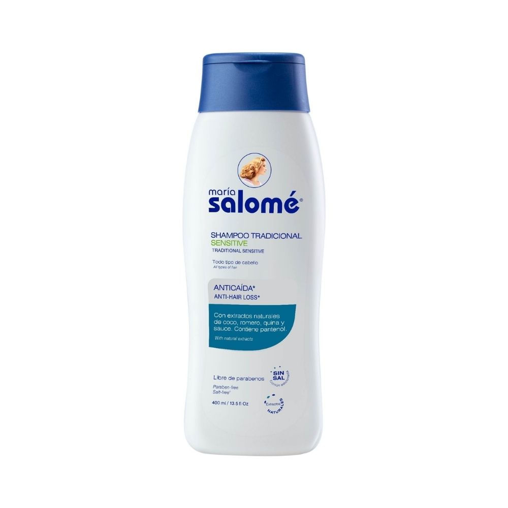 SHAMPOO MARIA SALOME SENSITIVE FRASCO 400 ML