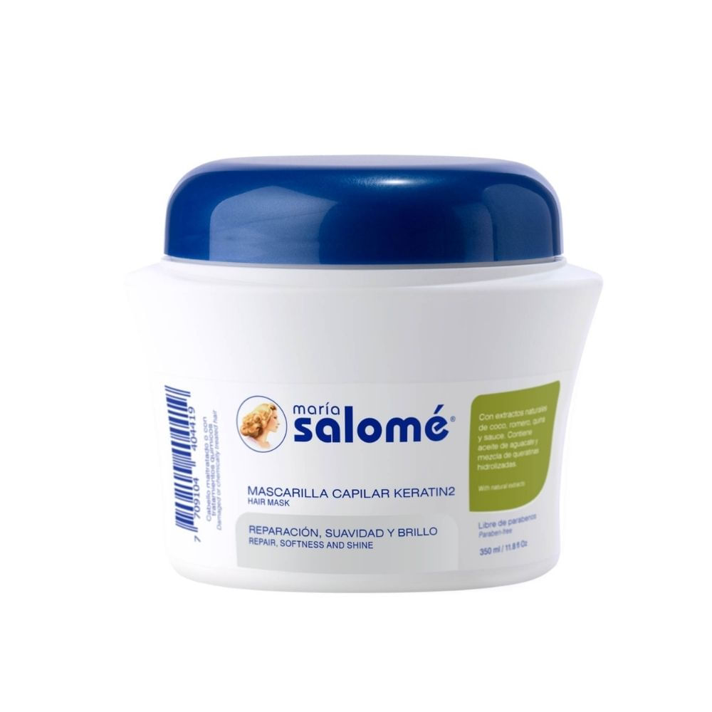 MASCARILLA CAPILAR MARIA SALOME KERATINA POTE 350 ML