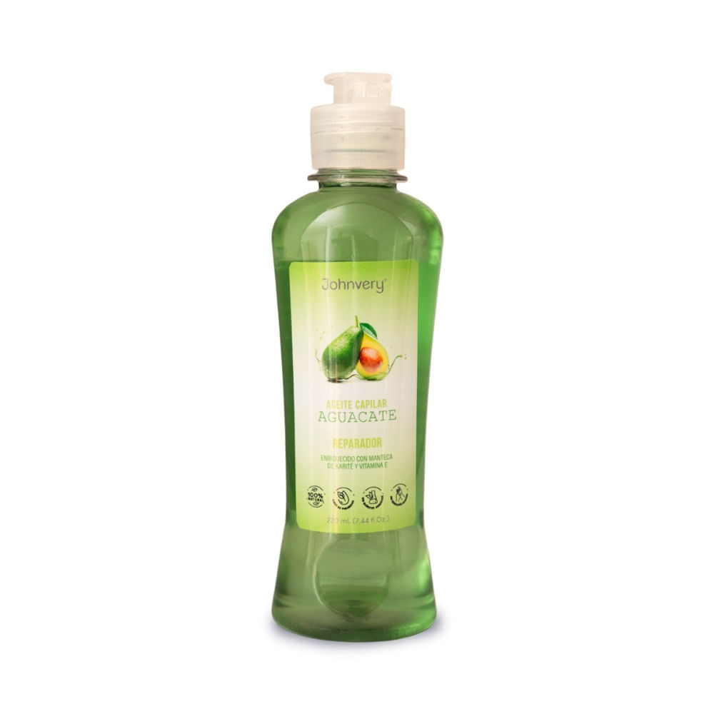 ACEITE JOHNVERY AGUACATE FRASCO 220 ML