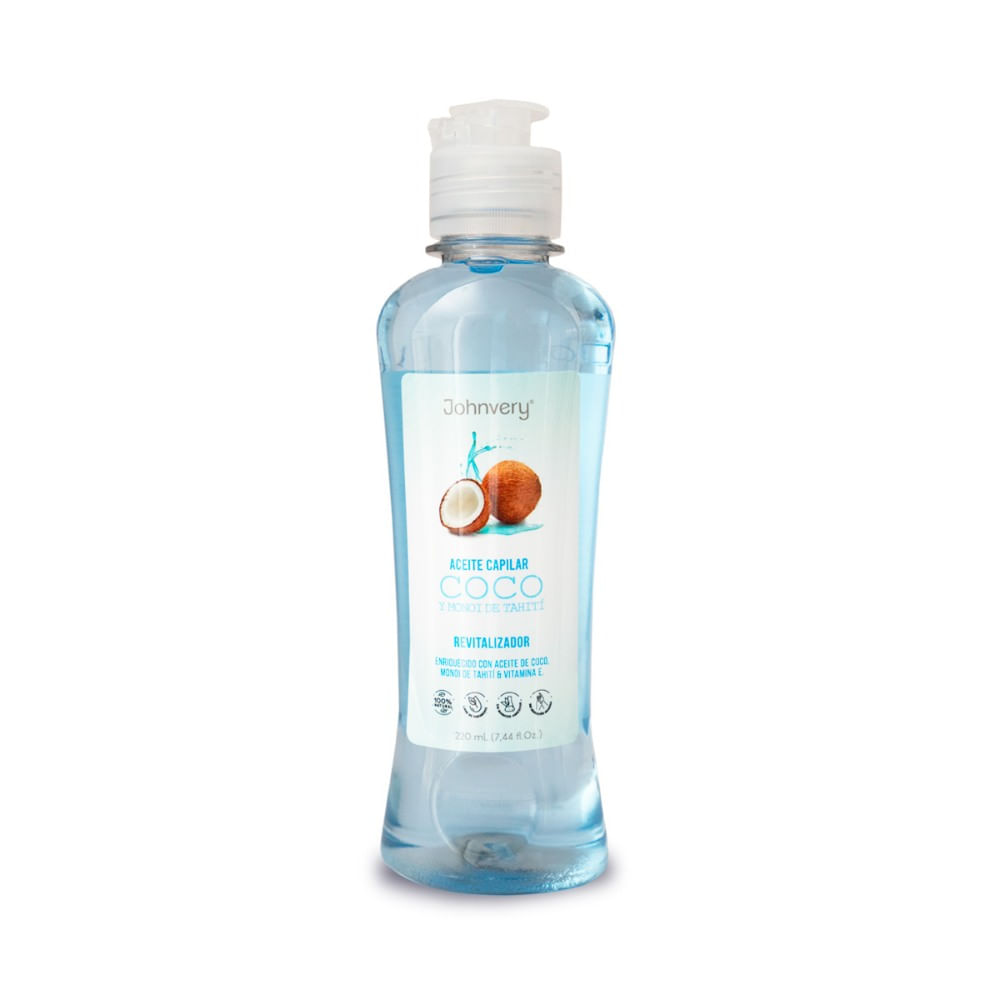 ACEITE JOHNVERY COCO FRASCO 220 ML