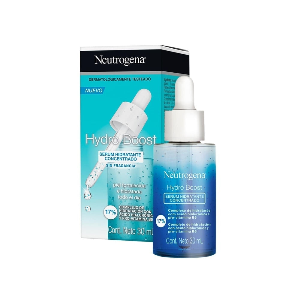 NEUTROGENA HYDRO BOOST SERUM FACIAL FRASCO GOTERO 30 ML