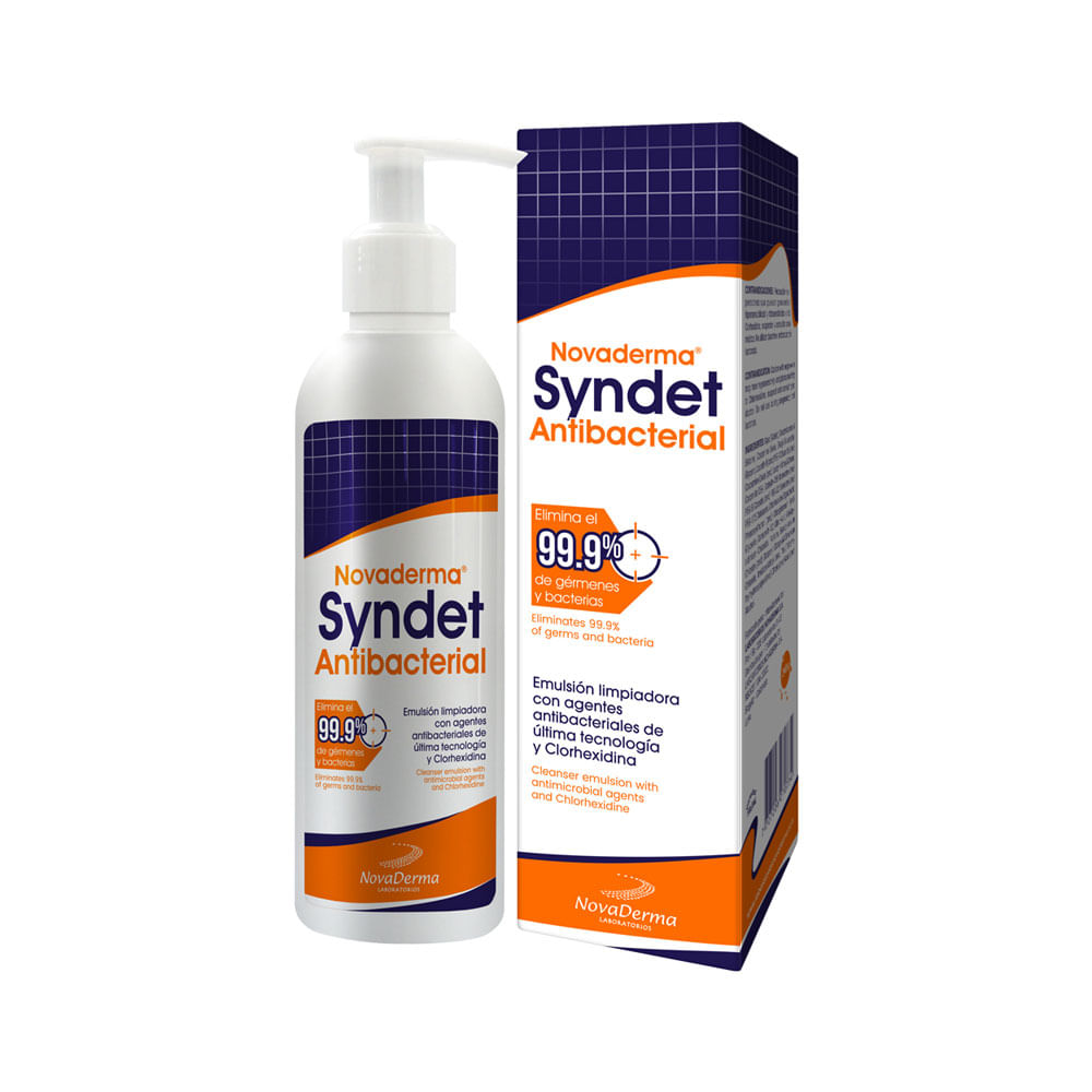 NOVADERMA SYNDET ANTIBACTERIAL FRASCO 240 G