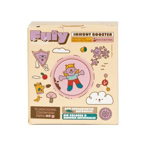 IMMUNY BOOSTER FULY KIDS POLVO 45G RED BERRIES CAJA X 15 UNDS