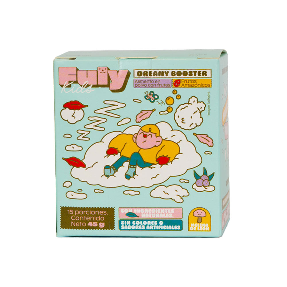 DREAMY BOOSTER FULY KIDS POLVO 45G FRUTOS AMAZONICOS CAJA X 15 UNDS