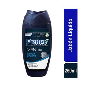 SHOWER PROTEX FOR MEN 2 EN 1 LIQUIDO FRASCO 250 ML