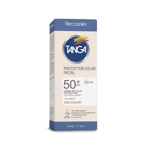 BLOQUEADOR FACIAL TANGA SPF 50 COLOR FRASCO 50 ML