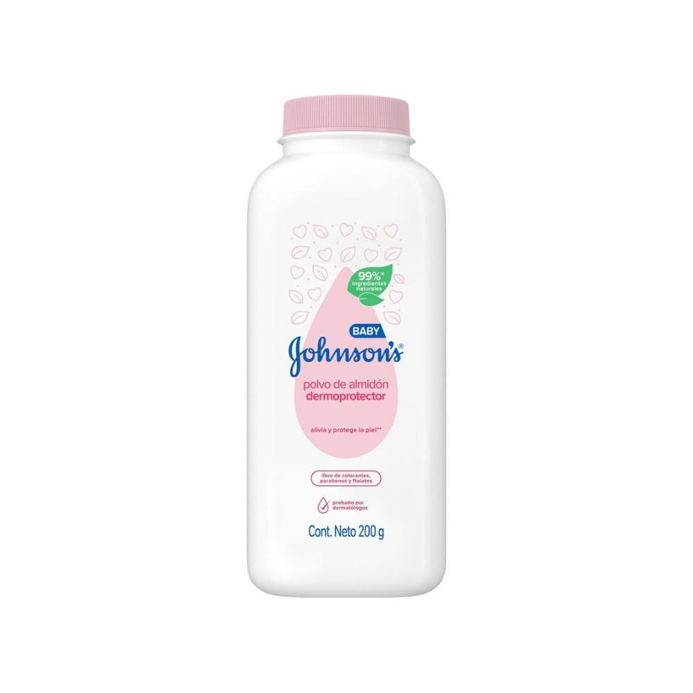 POLVO DE ALMIDÓN JOHNSONS BABY ORIGINAL FRASCO 200 G