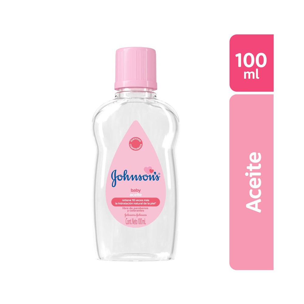 ACEITE JOHNSONS BABY FRASCO 100 ML