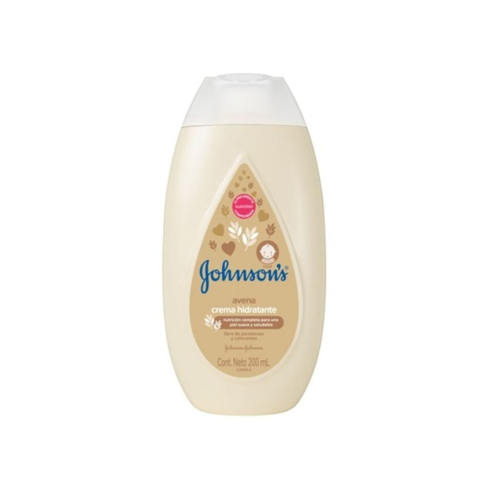 CREMA LIQUIDA JOHNSONS BABY AVENA FRASCO 200 ML