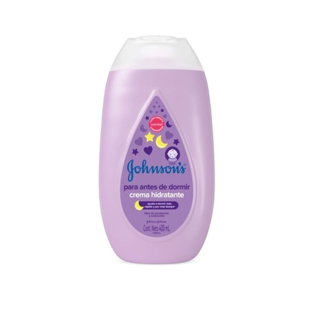CREMA LIQUIDA JOHNSONS BABY ANTES DE DORMIR FRASCO 400 ML