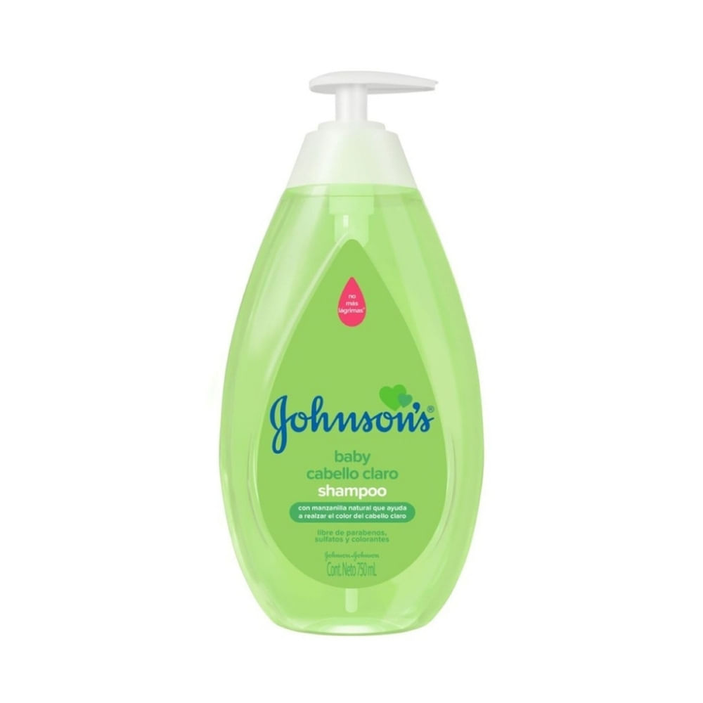 SHAMPOO JOHNSONS CABELLO CLARO FRASCO 750 ML