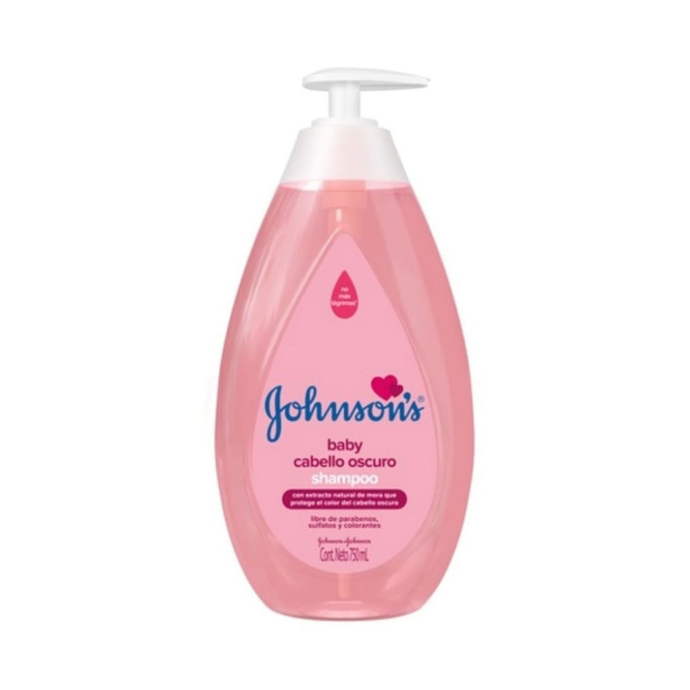 SHAMPOO JOHNSONS CABELLO OSCURO FRASCO 750 ML