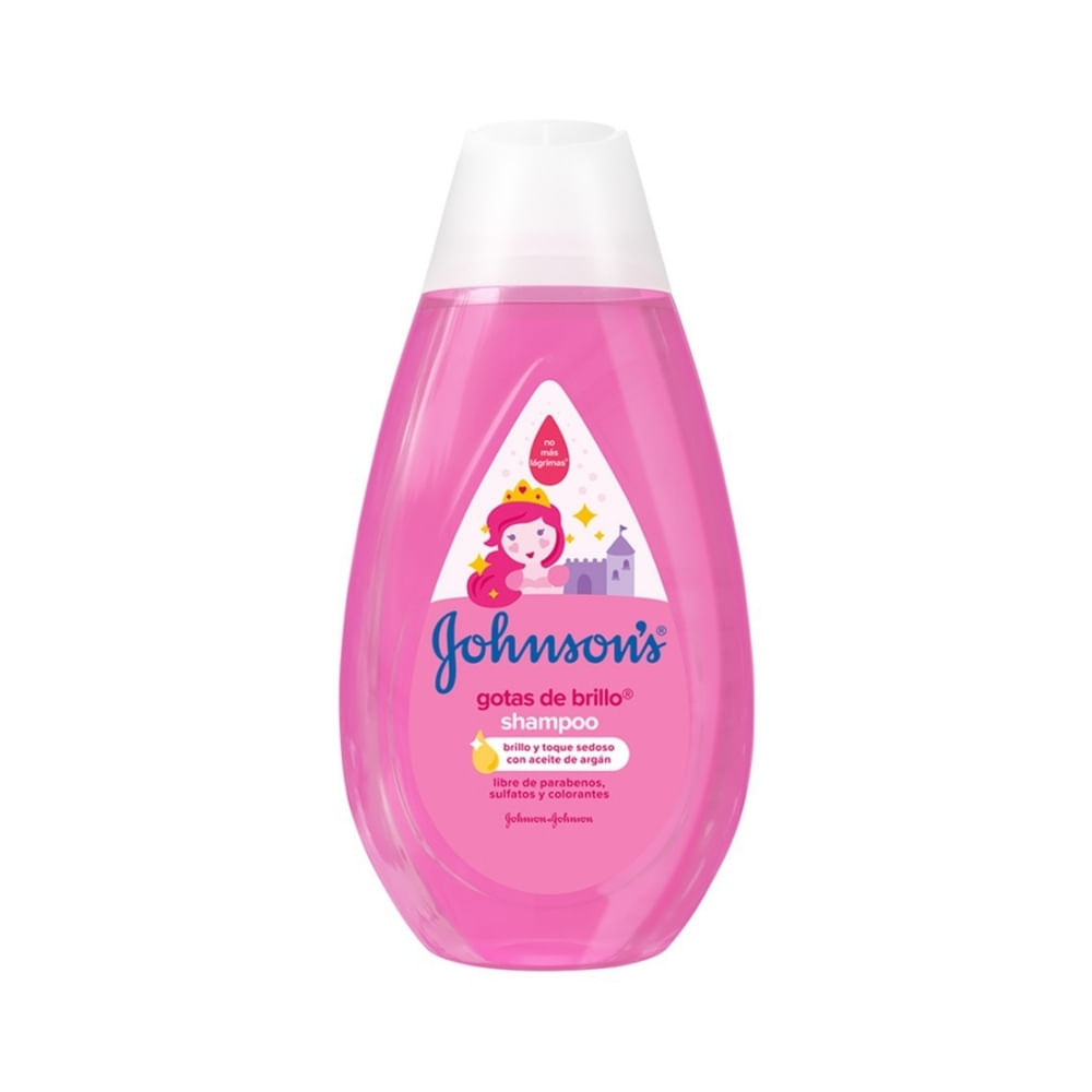 SHAMPOO JOHNSONS GOTAS BRILLO FRASCO 750 ML