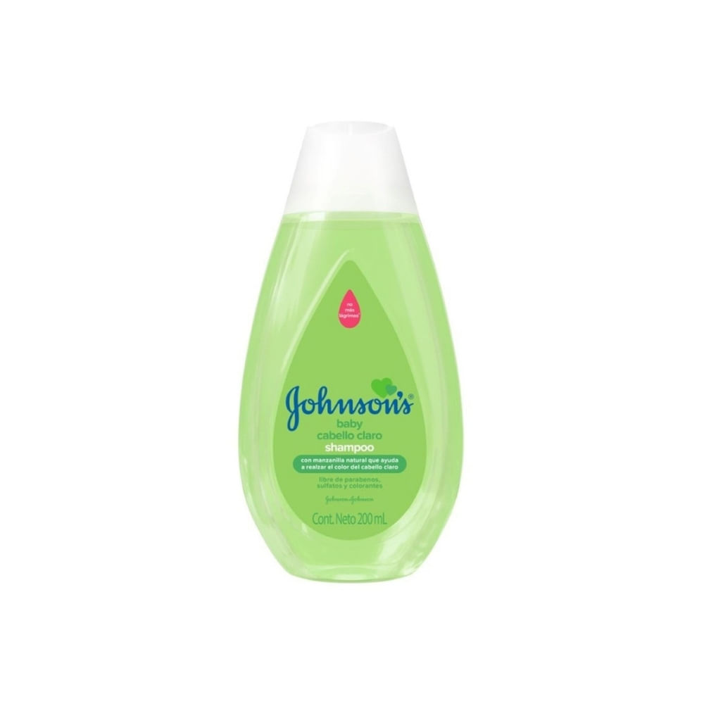 SHAMPOO JOHNSONS CABELLO CLARO FRASCO 200 ML