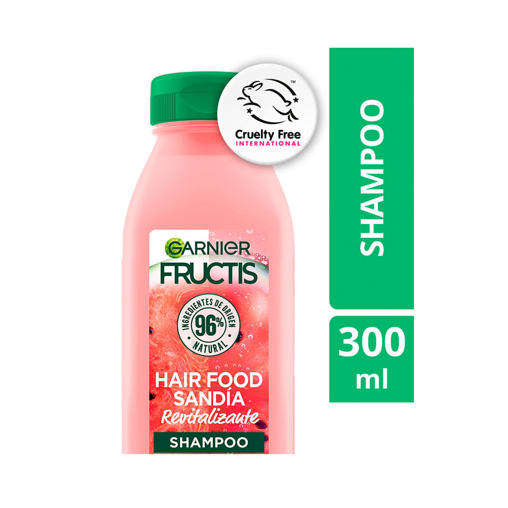 SHAMPOO FRUCTIS HAIR FOOD SANDIA FRASCO 300 ML
