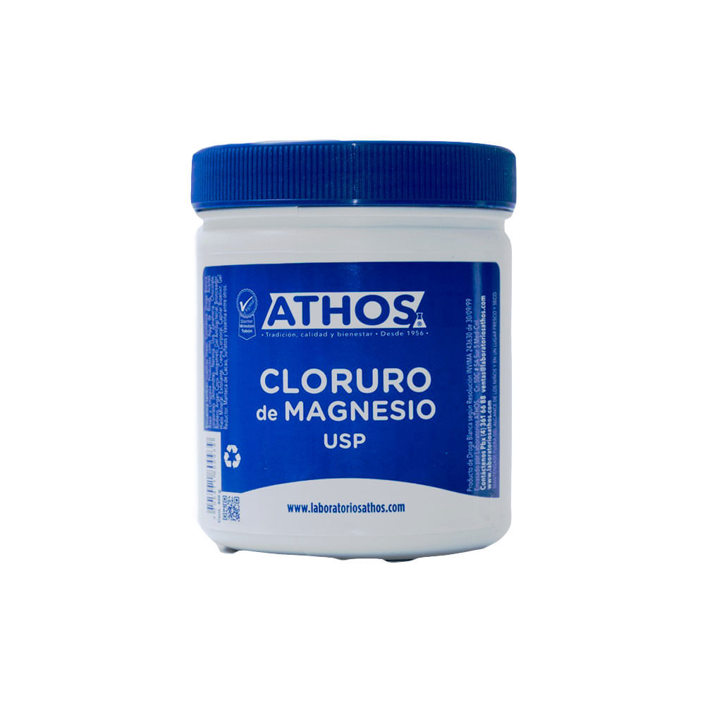 CLORURO DE MAGNESIO ATHOS POLVO POTE 400 G