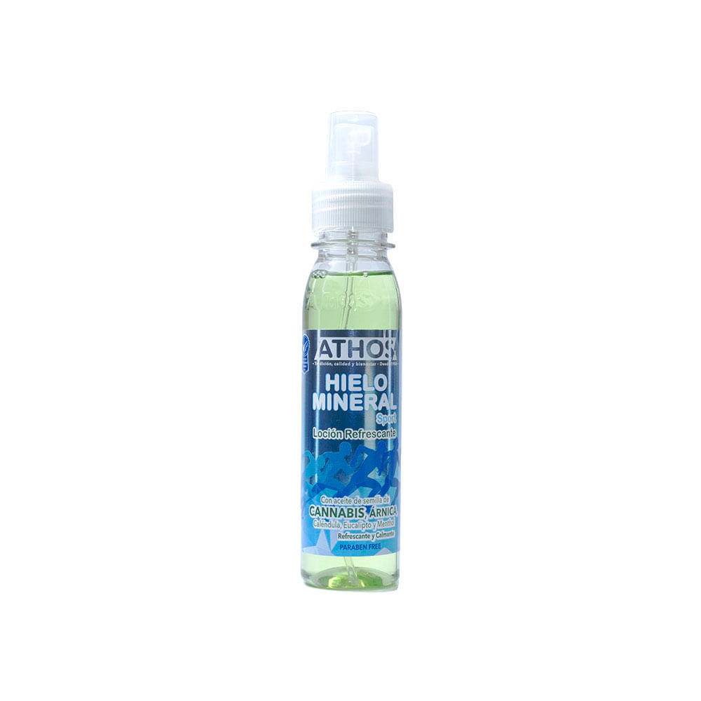 HIELO MINERAL SPORT CANNABIS LOCION SPRAY 120 ML