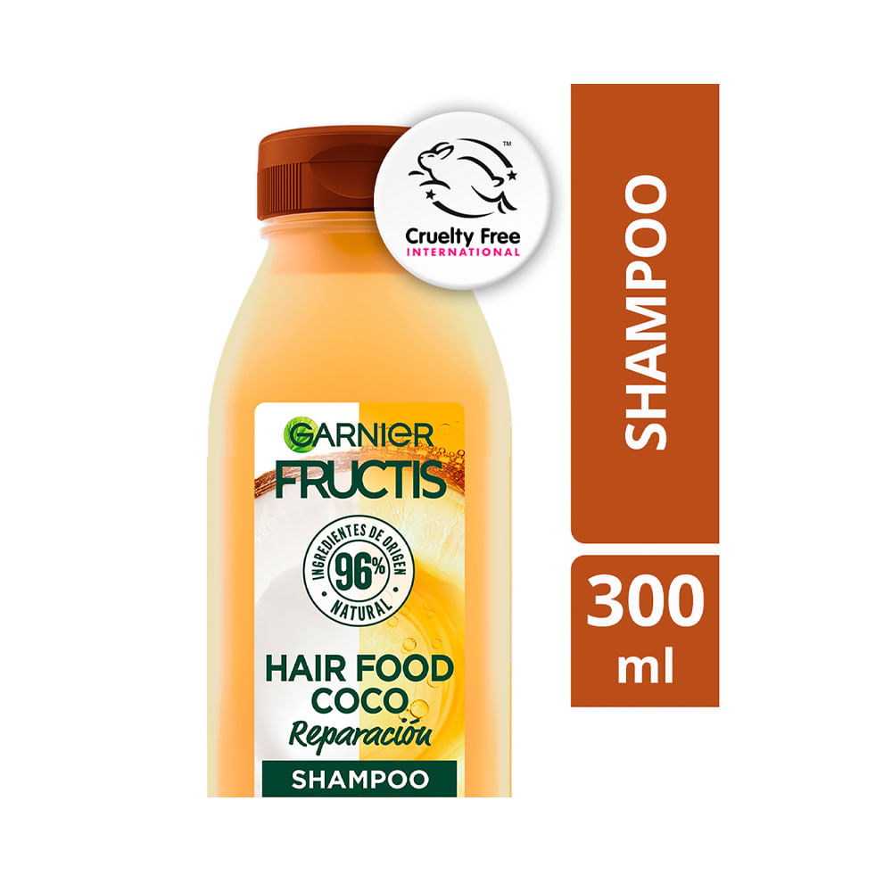 SHAMPOO FRUCTIS HAIR FOOD COCO FRASCO 300 ML