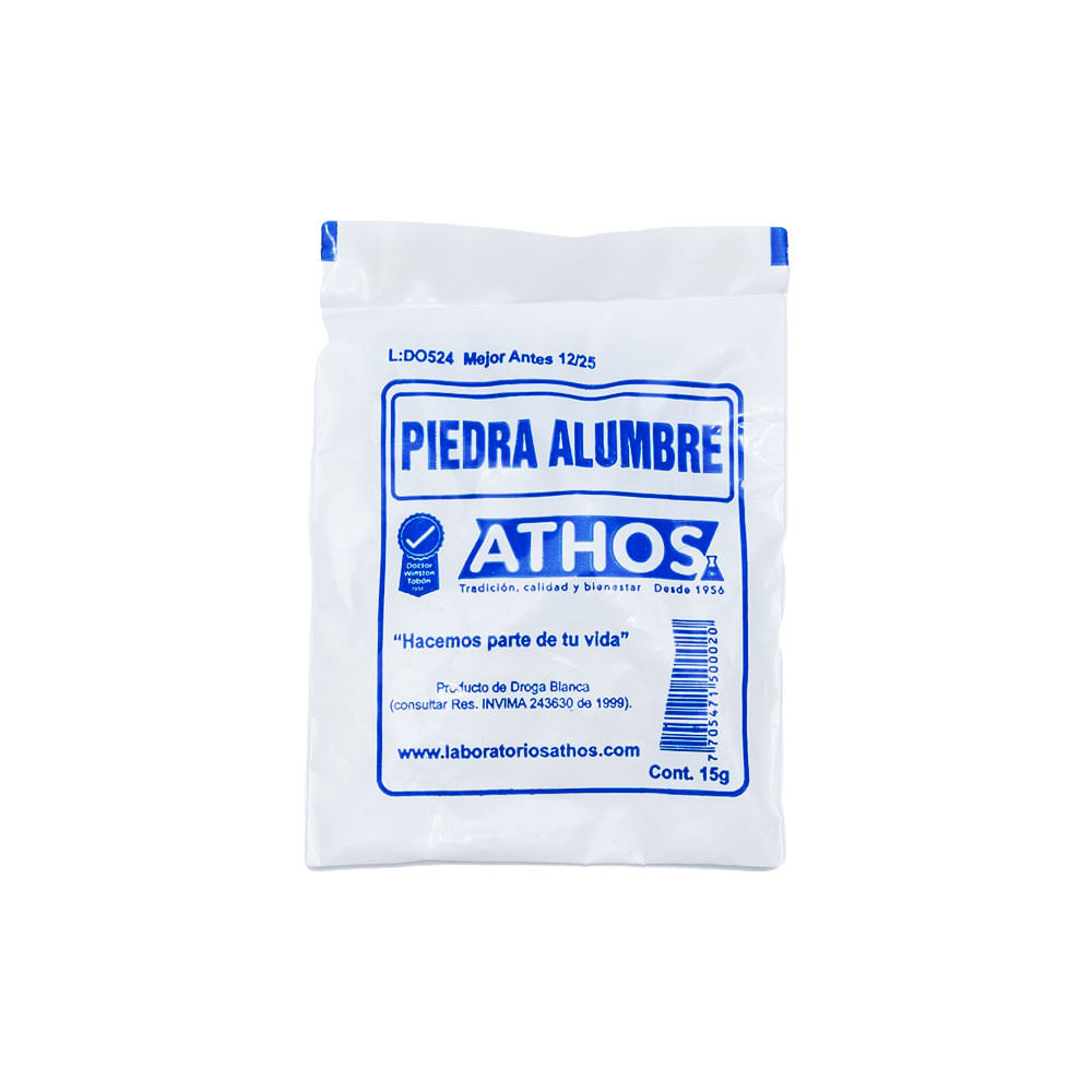 PIEDRA ALUMBRE ATHOS ++++ BOLSA 20 G