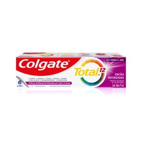 CREMA DENTAL COLGATE TOTAL 12 ENCIAS REFORZ CAJA 75 ML