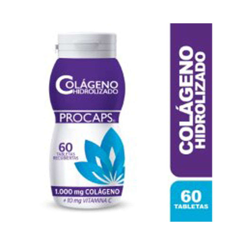 COLAGENO HIDROLIZADO TABLETAS 1000 MG FRASCO X 60 UNDS