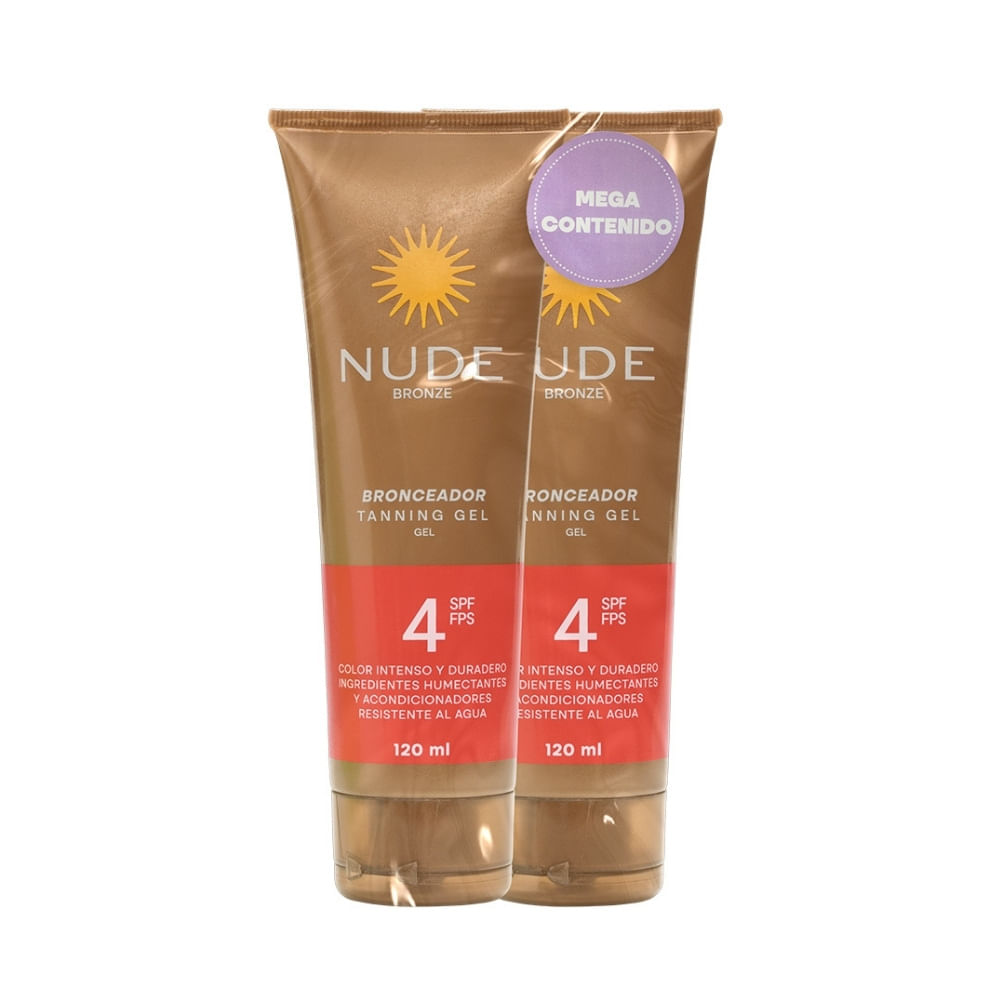 BRONCEADOR NUDE GEL SPF 4