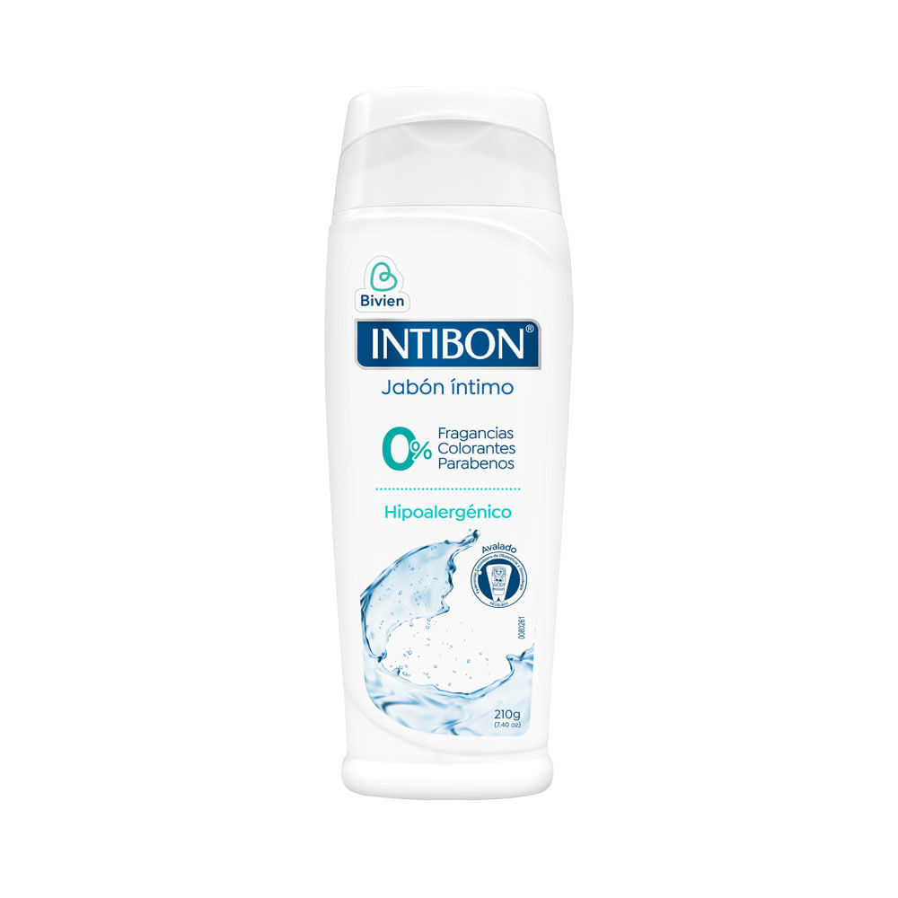 JABON INTIMO INTIBON CERO MUJER FRASCO 210 G