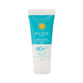 PROTECTOR SOLAR NUDE CARA CUERPO SPF 60 TUBO 90 ML