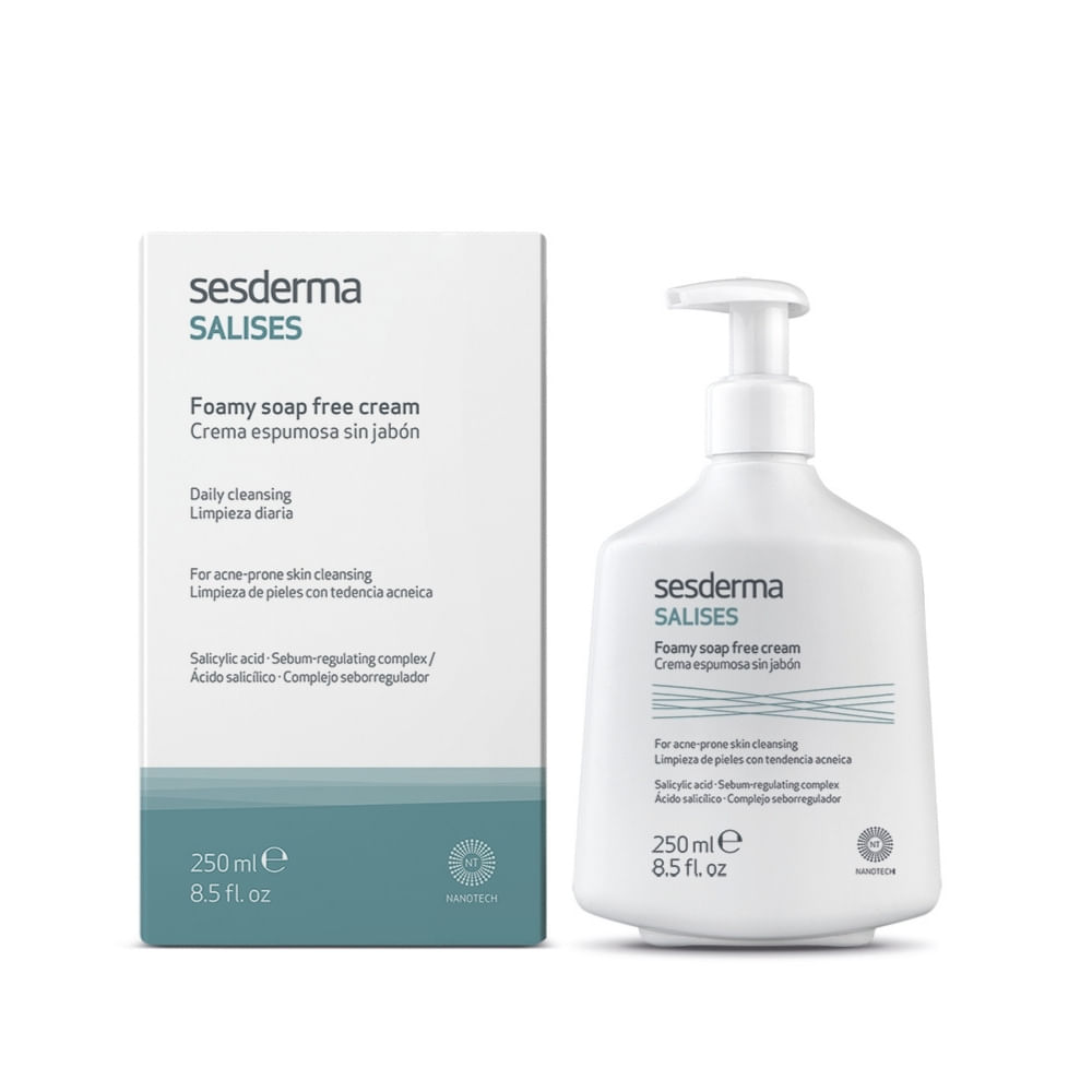SESDERMA ESPUMOSA SALISES CREMA FRASCO 250 ML