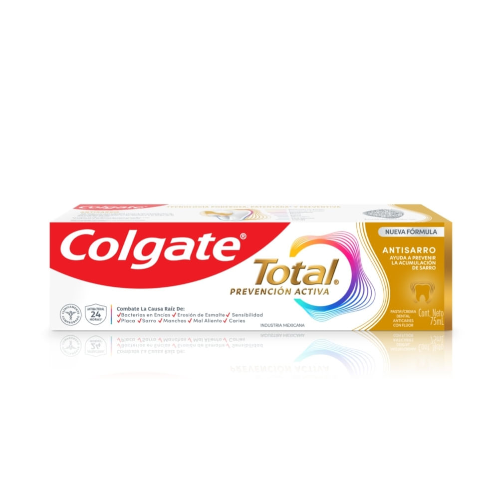 CREMA DENTAL COLGATE TOTAL 12 ANTI SARRO CAJA 75 ML