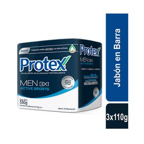 JABON PROTEX MEN SPORT BARRA 3X110G