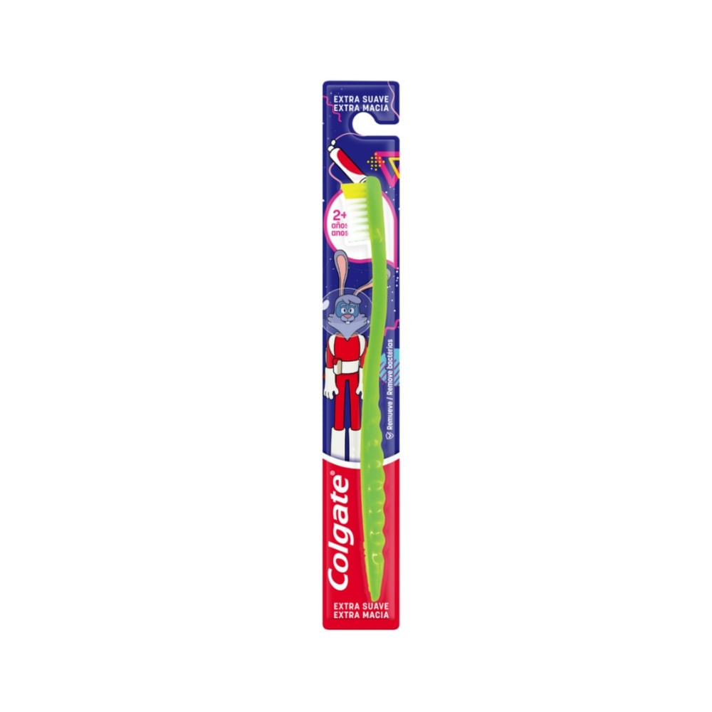 CEPILLO COLGATE NIÑOS 2+ EXTRA SUAVE X 1 UND
