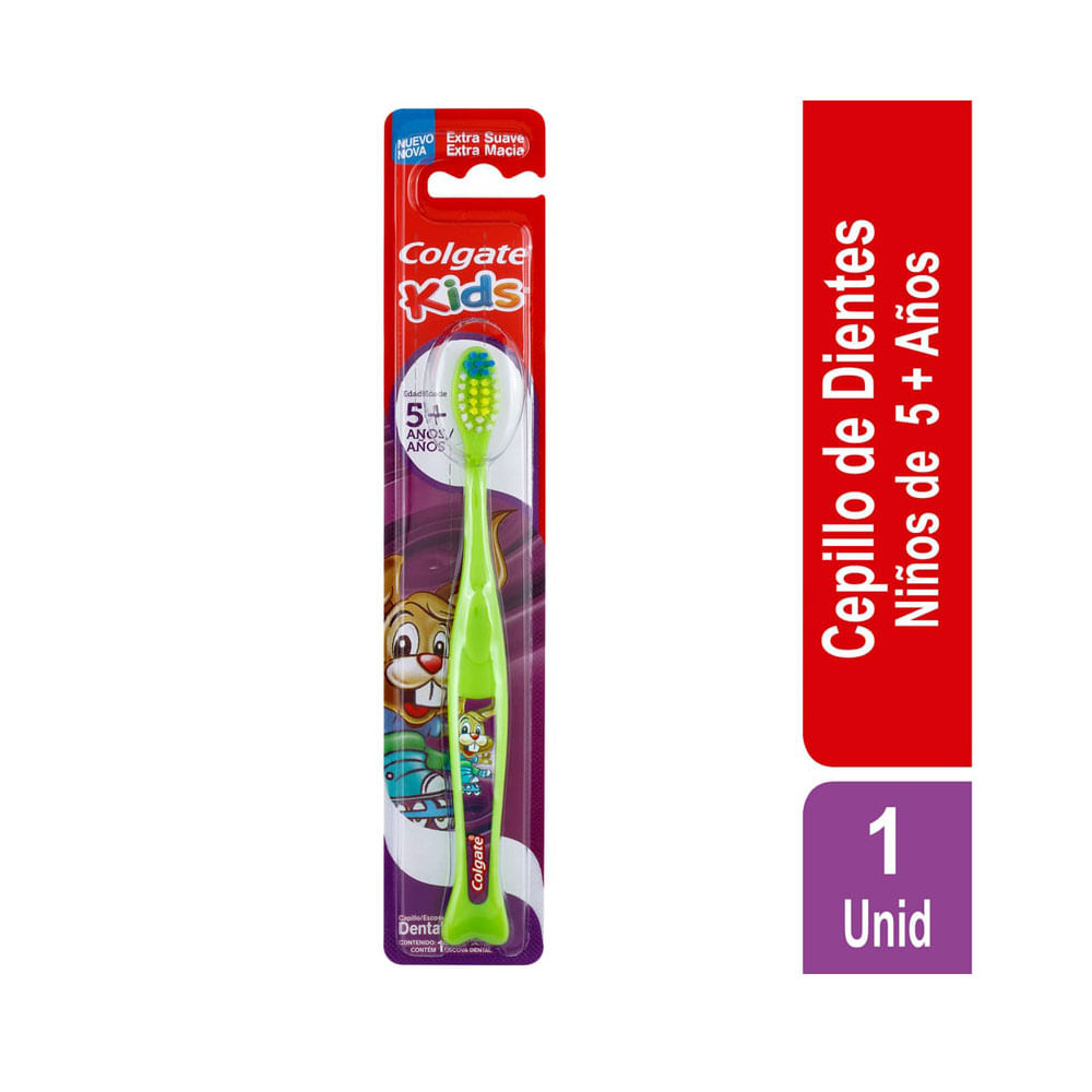 CEPILLO COLGATE KIDS 5+ X 1 UND