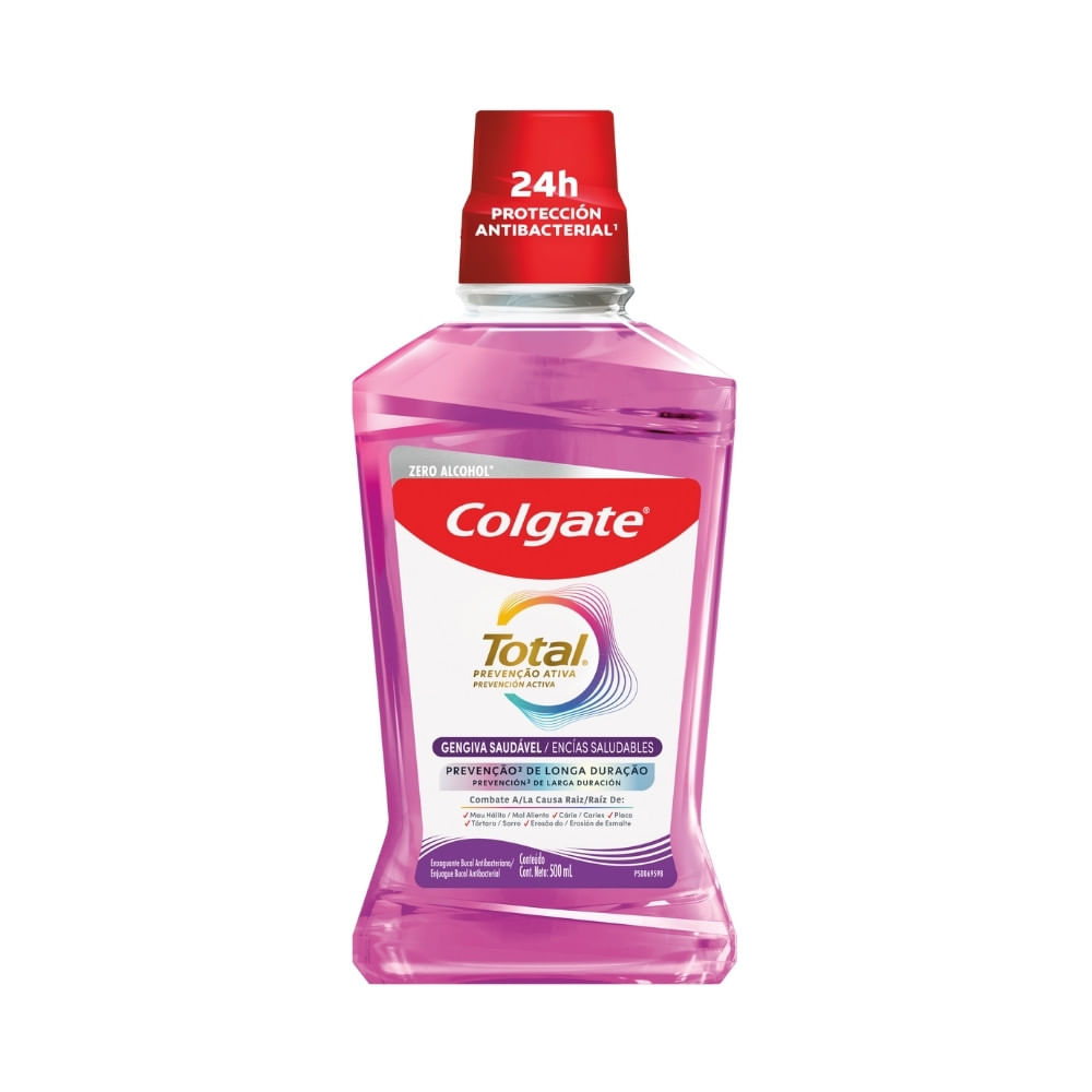 ENJUAGUE BUCAL COLGATE ENCIAS REFORZADAS FRASCO 500 ML