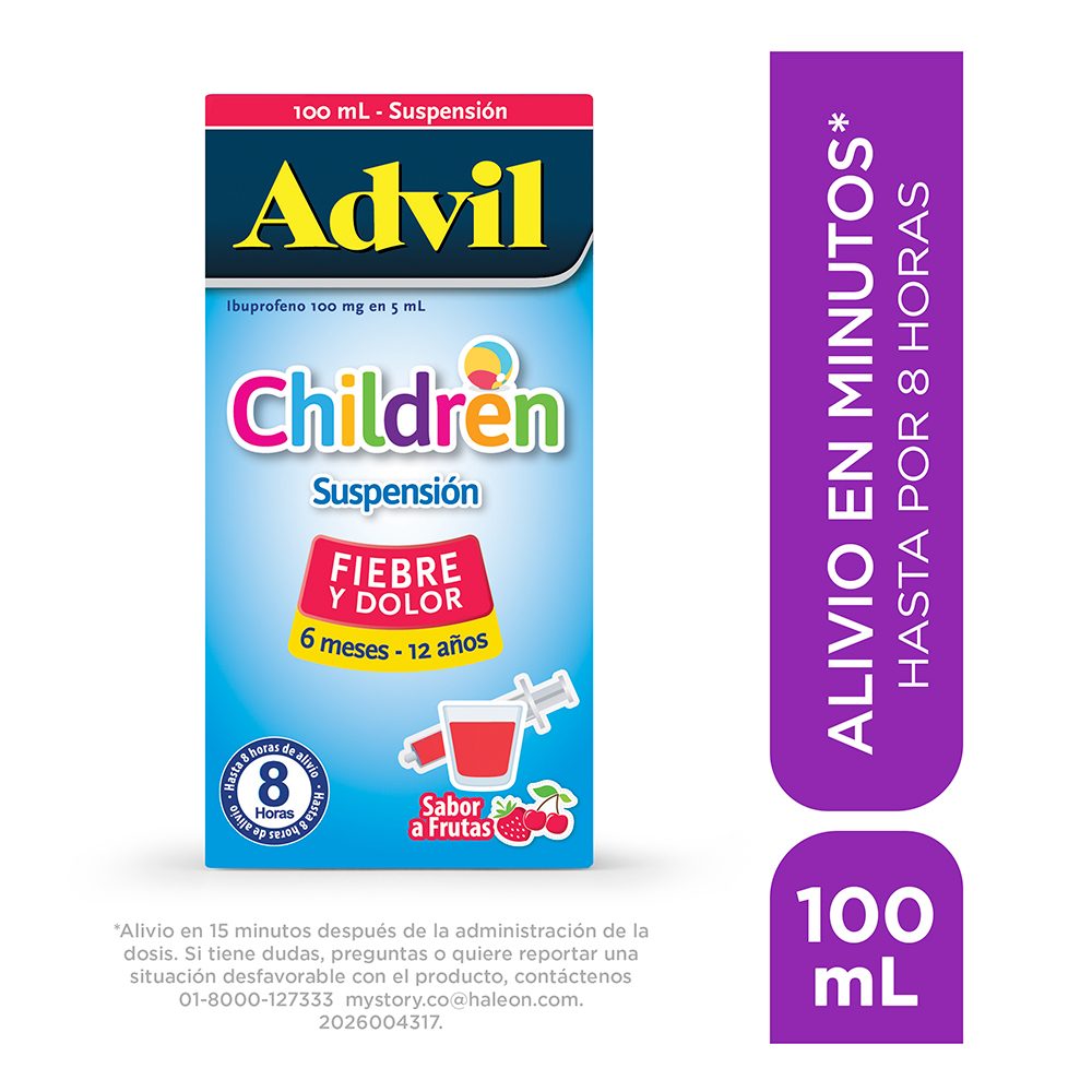 ADVIL CHILDREN PEDIÁTRICO JARABE FRASCO 100 ML