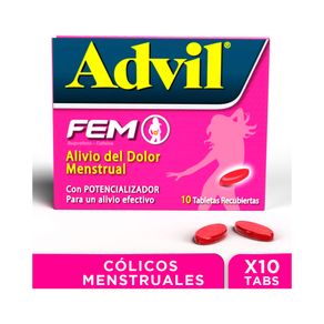 ADVIL FEM TABLETAS RECUBIERTAS