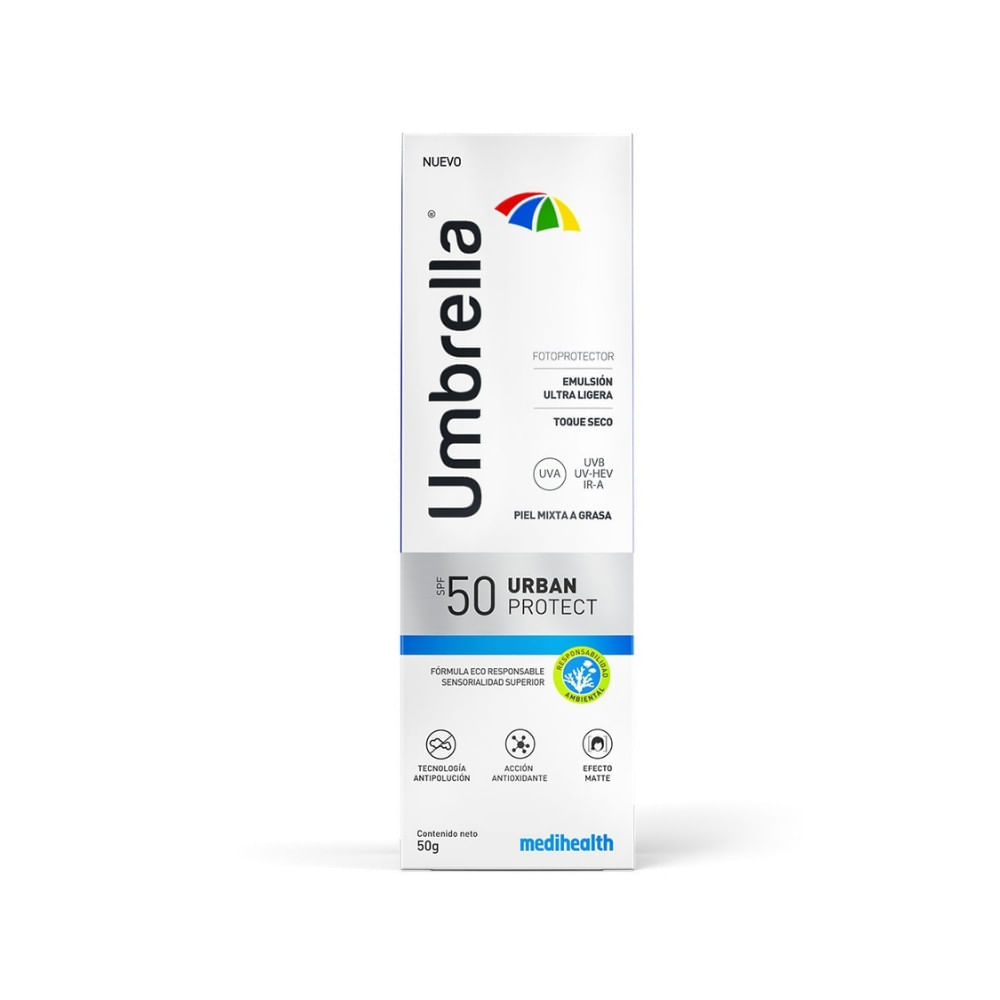 UMBRELLA URBAN EMULSION SPF 50 CAJA 50 G