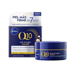 CREMA NIVEA Q10 ANTIARRUGAS NOCHE CAJA 50 ML
